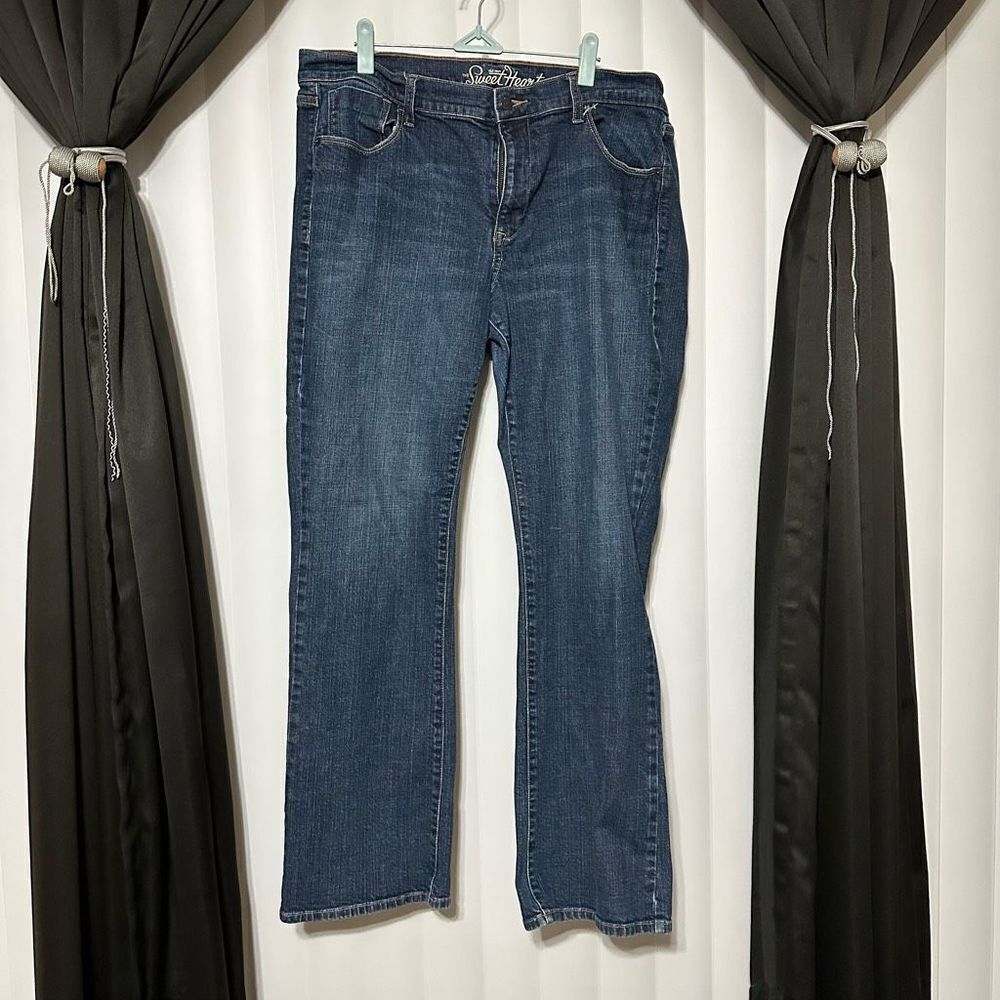 Old Navy The sweetheart denim blue jeans